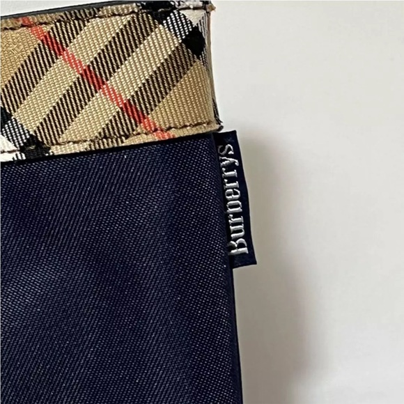 Very rare bundle BURBERRY Nova Check Mini  Bag + scarf twilly +chain New in Box - Picture 13 of 17